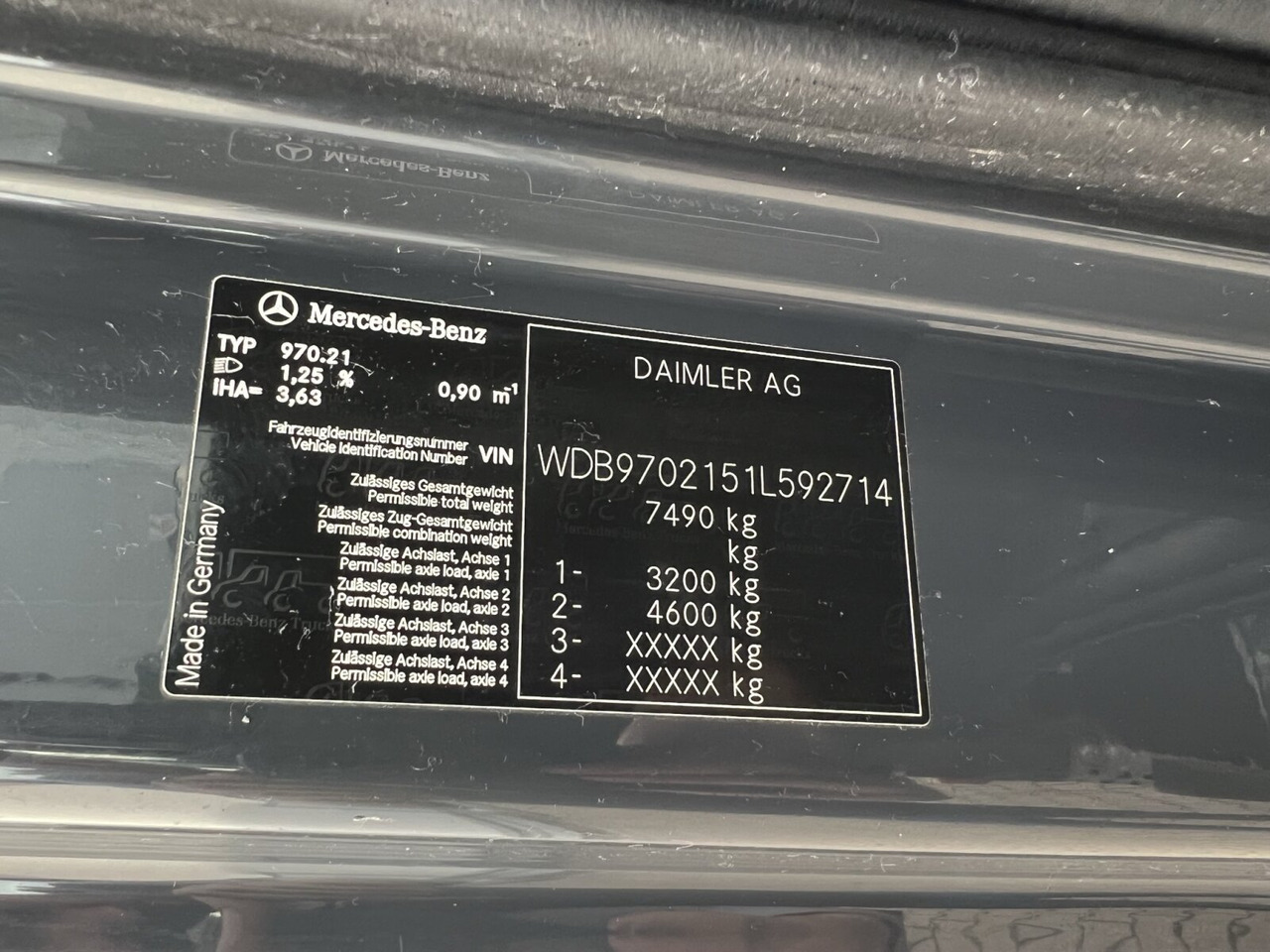 Mercedes-Benz Atego 816 L 4x2 Atego 816 L 4x2 mit LBW, 4x Vorhanden! - Camión caja cerrada: foto 2 Mercedes-Benz Atego 816 L 4x2 Atego 816 L 4x2 mit LBW, 4x Vorhanden! - Camión caja cerrada: foto 2