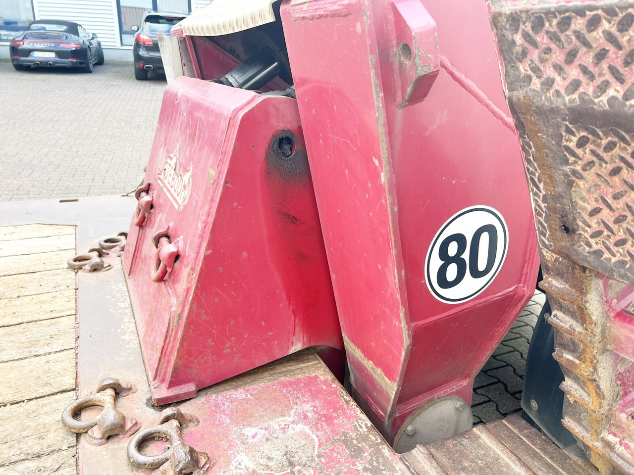 Nooteboom Euro-64-13 Euro-64-13, Jeepdolly, Tiefbett, Verbr. auf 3,2m, hydr. Lenkung - Góndola rebajadas semirremolque: foto 2 Nooteboom Euro-64-13 Euro-64-13, Jeepdolly, Tiefbett, Verbr. auf 3,2m, hydr. Lenkung - Góndola rebajadas semirremolque: foto 2