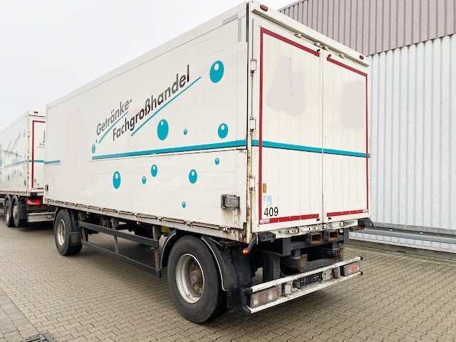 Caja cerrada remolque Orten PRASQ 18 Getränkeanhänger Orten, PRASQ 18 Getränkeanhänger, Stapleraufnahme, 12x VORHANDEN!: foto 10