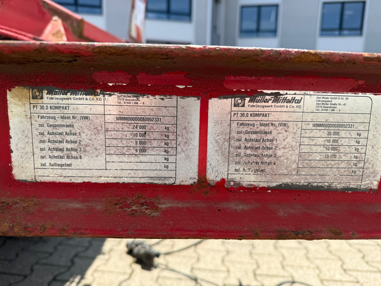 PT 30,0 Kompakt PT 30,0 Kompakt, verbr. auf 3m - Góndola rebajadas remolque: foto 4 PT 30,0 Kompakt PT 30,0 Kompakt, verbr. auf 3m - Góndola rebajadas remolque: foto 4