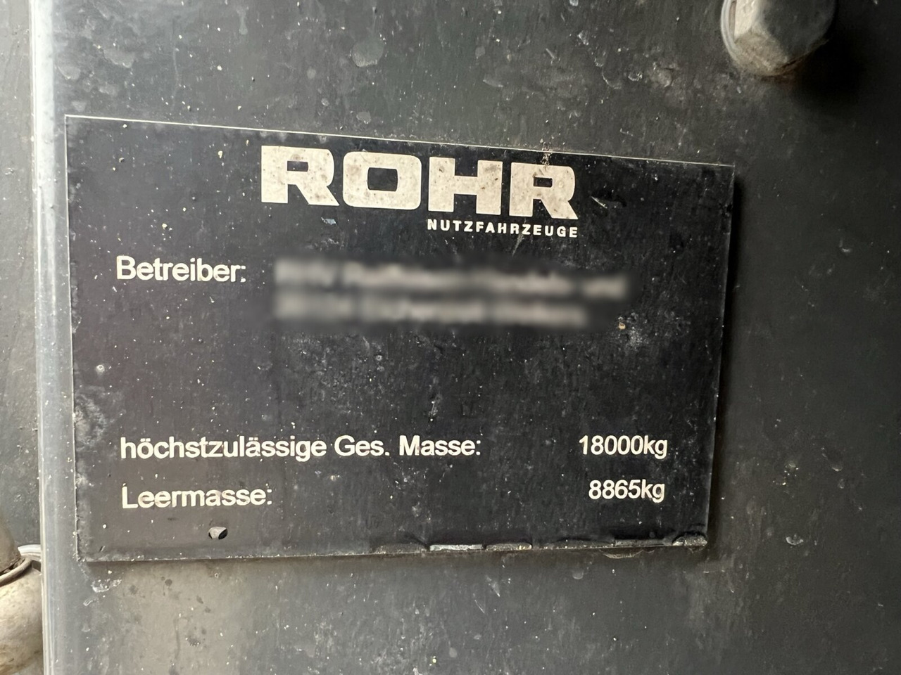 R450 4x2 R450 4x2, Retarder, ADR, Rohr Tank, ca. 14400l - Cisterna camión: foto 3 R450 4x2 R450 4x2, Retarder, ADR, Rohr Tank, ca. 14400l - Cisterna camión: foto 3