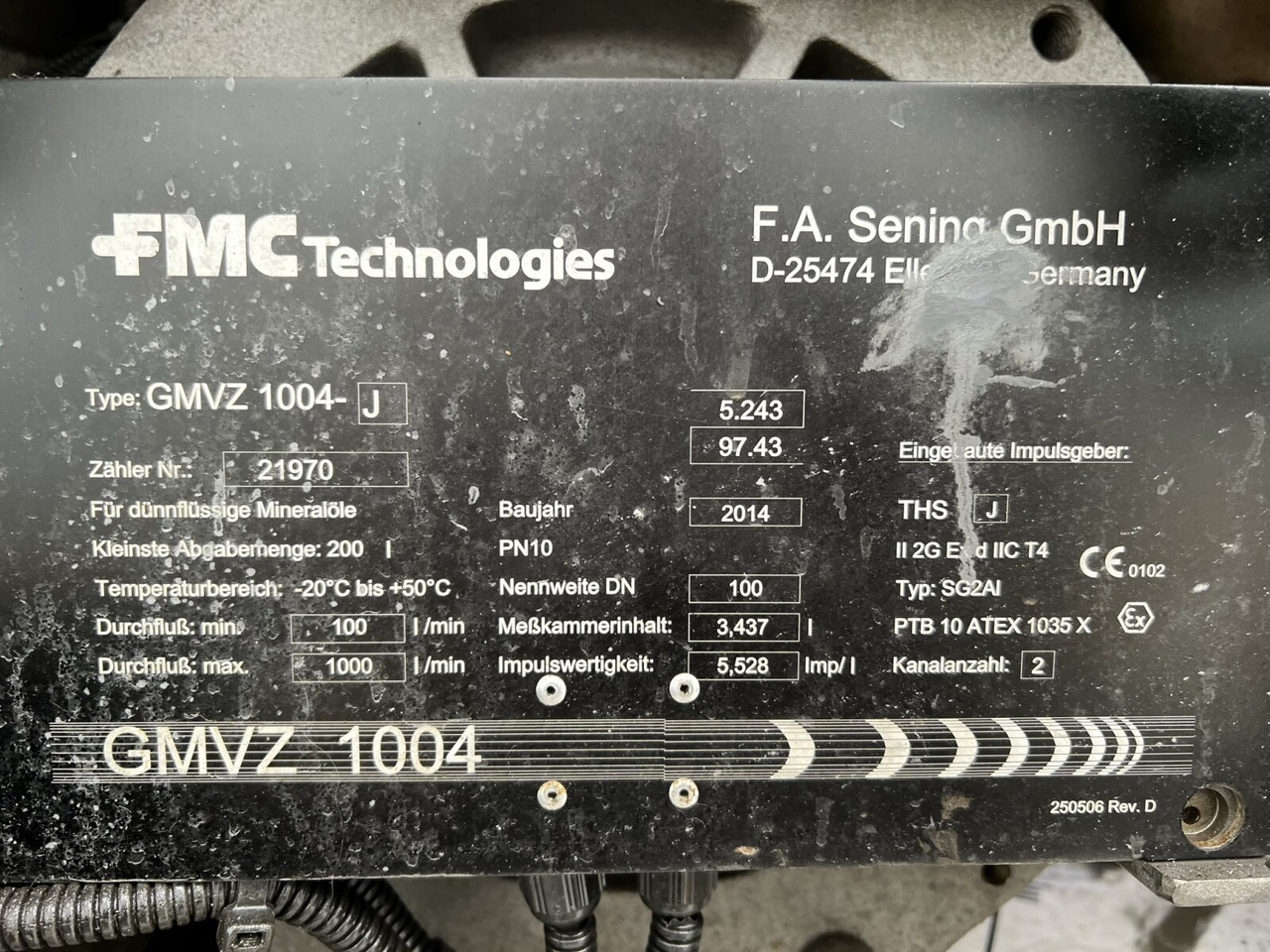 R450 4x2 R450 4x2, Retarder, ADR, Rohr Tank, ca. 14400l - Cisterna camión: foto 4 R450 4x2 R450 4x2, Retarder, ADR, Rohr Tank, ca. 14400l - Cisterna camión: foto 4