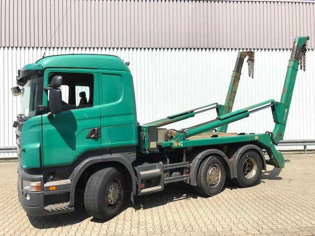 Scania R420 6x2/4 R420 6x2/4 Vorlauflenk-/Liftachse - Portacontenedor de cadenas camión: foto 2 Scania R420 6x2/4 R420 6x2/4 Vorlauflenk-/Liftachse - Portacontenedor de cadenas camión: foto 2