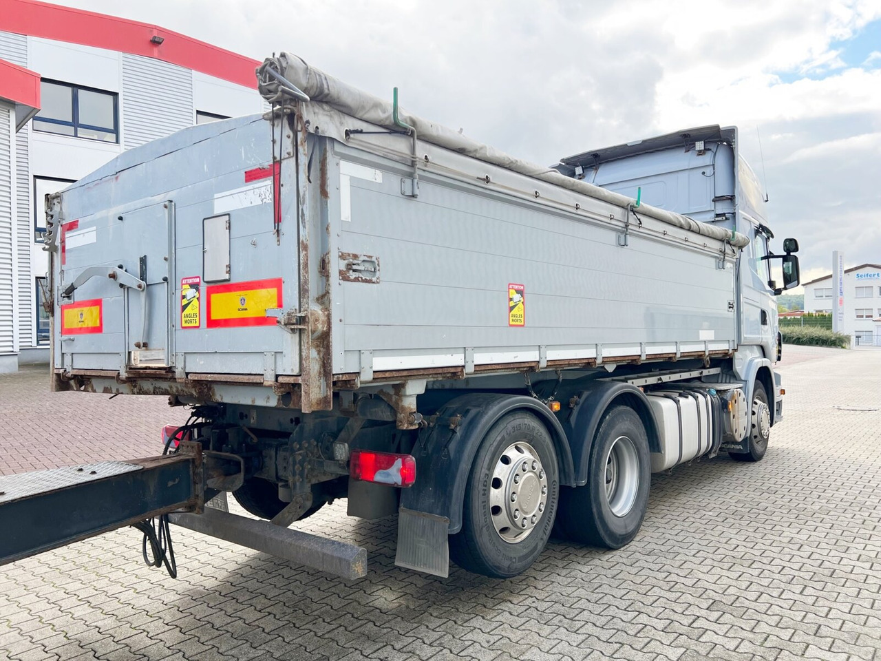 Volquete camión Scania R560 6x2 R560 6x2, V8, Retarder, Liftachse, Standklima, Alu-Bordwände, ca. 15m³: foto 10 Volquete camión Scania R560 6x2 R560 6x2, V8, Retarder, Liftachse, Standklima, Alu-Bordwände, ca. 15m³: foto 10