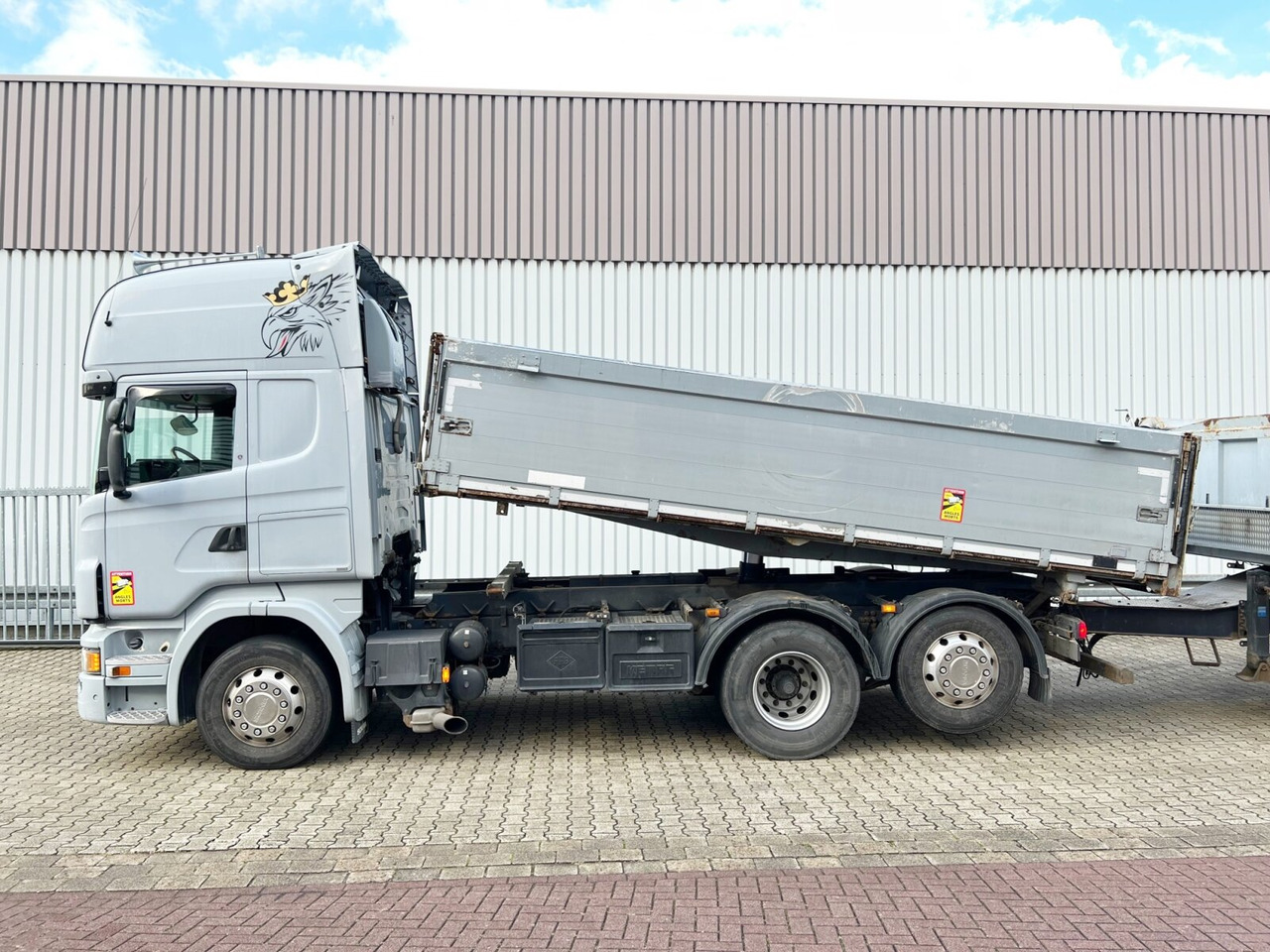 Volquete camión Scania R560 6x2 R560 6x2, V8, Retarder, Liftachse, Standklima, Alu-Bordwände, ca. 15m³: foto 13 Volquete camión Scania R560 6x2 R560 6x2, V8, Retarder, Liftachse, Standklima, Alu-Bordwände, ca. 15m³: foto 13