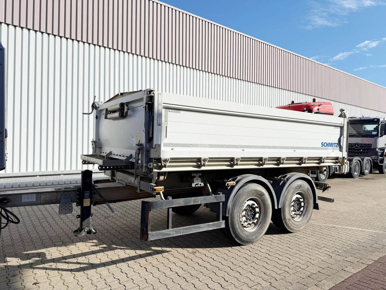 Schmitz Cargobull ZKI 18-4.9 ZKI 18-4.9, Alu-Bordwände, ca. 10m³ - Volquete remolque: foto 4 Schmitz Cargobull ZKI 18-4.9 ZKI 18-4.9, Alu-Bordwände, ca. 10m³ - Volquete remolque: foto 4