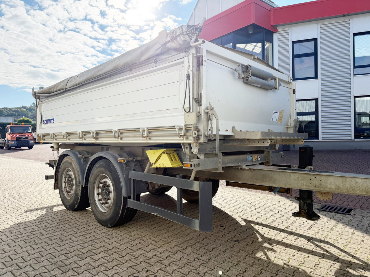 Schmitz Cargobull ZKI 18-4.9 ZKI 18-4.9, Alu-Bordwände, ca. 10m³ - Volquete remolque: foto 1 Schmitz Cargobull ZKI 18-4.9 ZKI 18-4.9, Alu-Bordwände, ca. 10m³ - Volquete remolque: foto 1
