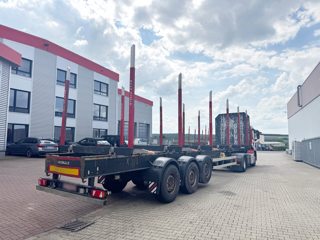 Schwarzmüller 3-Achs Holzauflieger 3-Achs Holzauflieger, Liftachse, MEHRFACH VORHANDEN! - Semirremolque maderero: foto 5 Schwarzmüller 3-Achs Holzauflieger 3-Achs Holzauflieger, Liftachse, MEHRFACH VORHANDEN! - Semirremolque maderero: foto 5