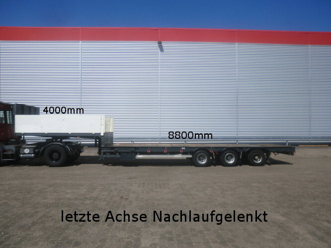 Schwarzmüller STP 3/ZV-N STP 3/ZV-N, 3-Achse nachlaufgelenkt, mit 6x Twist Lock - Góndola rebajadas semirremolque: foto 2 Schwarzmüller STP 3/ZV-N STP 3/ZV-N, 3-Achse nachlaufgelenkt, mit 6x Twist Lock - Góndola rebajadas semirremolque: foto 2