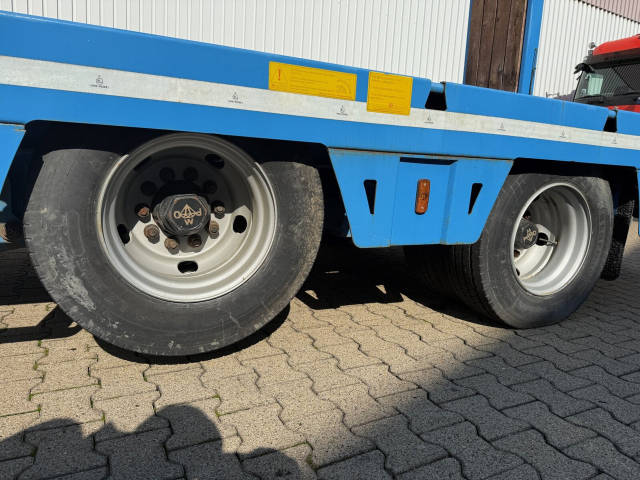 Góndola rebajadas remolque para transporte de equipos pesados nuevo Scorpion 3-Achs Tiefladeanhänger Scorpion 3-Achs Tiefladeanhänger, Liftachse, pneumatische Auffahrrampen: foto 14