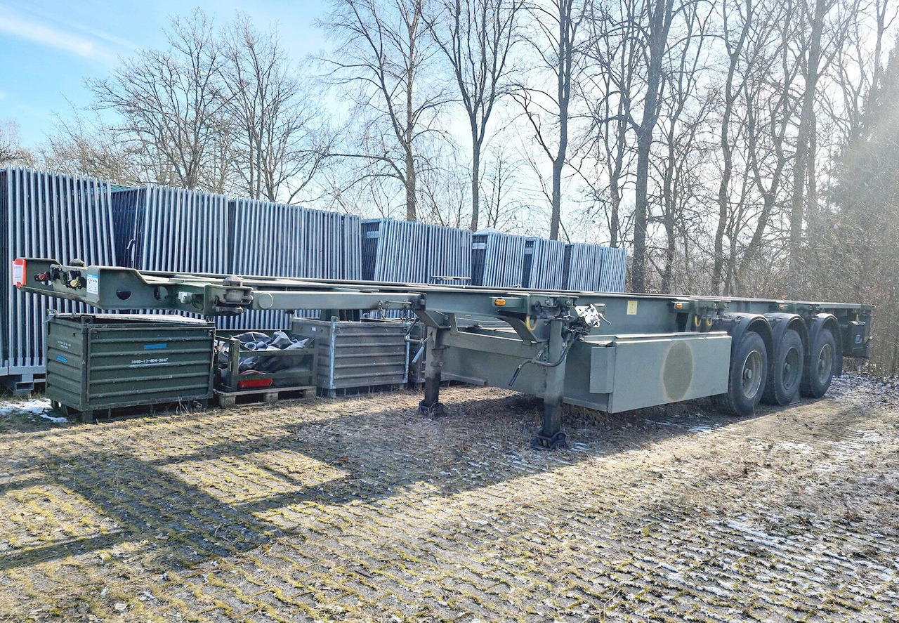 Schmitz Cargobull SCF 24 Containerchassis SCF 24 Containerchassis, 2x20/20/30/40ft, Ex-! - Semirremolque: foto 1 Schmitz Cargobull SCF 24 Containerchassis SCF 24 Containerchassis, 2x20/20/30/40ft, Ex-! - Semirremolque: foto 1