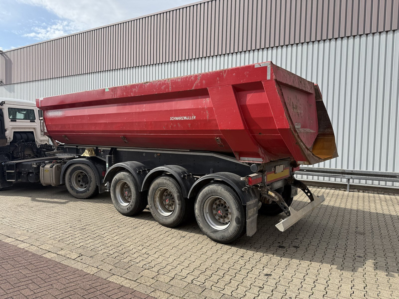Semirremolque Schwarzmüller K-Serie Kippauflieger, Hardoxmulde ca. 24/26m³, Liftachse K-Serie Kippauflieger, Hardoxmulde ca. 24/26m³, Liftachse: foto 11