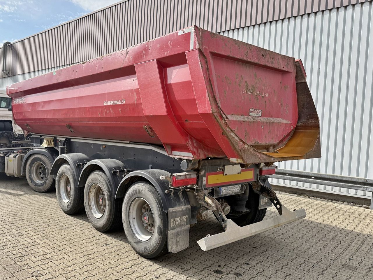 Semirremolque Schwarzmüller K-Serie Kippauflieger, Hardoxmulde ca. 24/26m³, Liftachse K-Serie Kippauflieger, Hardoxmulde ca. 24/26m³, Liftachse: foto 10 Semirremolque Schwarzmüller K-Serie Kippauflieger, Hardoxmulde ca. 24/26m³, Liftachse K-Serie Kippauflieger, Hardoxmulde ca. 24/26m³, Liftachse: foto 10