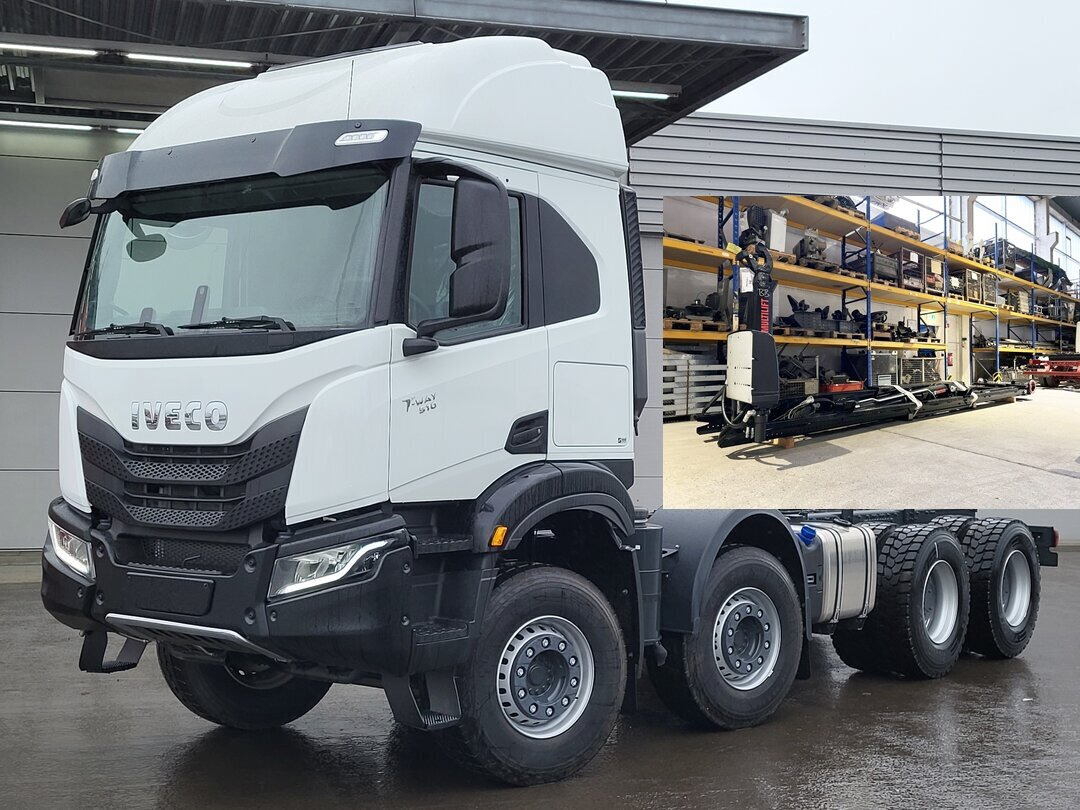 T-Way AT410T51 8x4 T-Way AT410T51 8x4, Retarder, 4x VORHANDEN! - Multibasculante camión: foto 1 T-Way AT410T51 8x4 T-Way AT410T51 8x4, Retarder, 4x VORHANDEN! - Multibasculante camión: foto 1