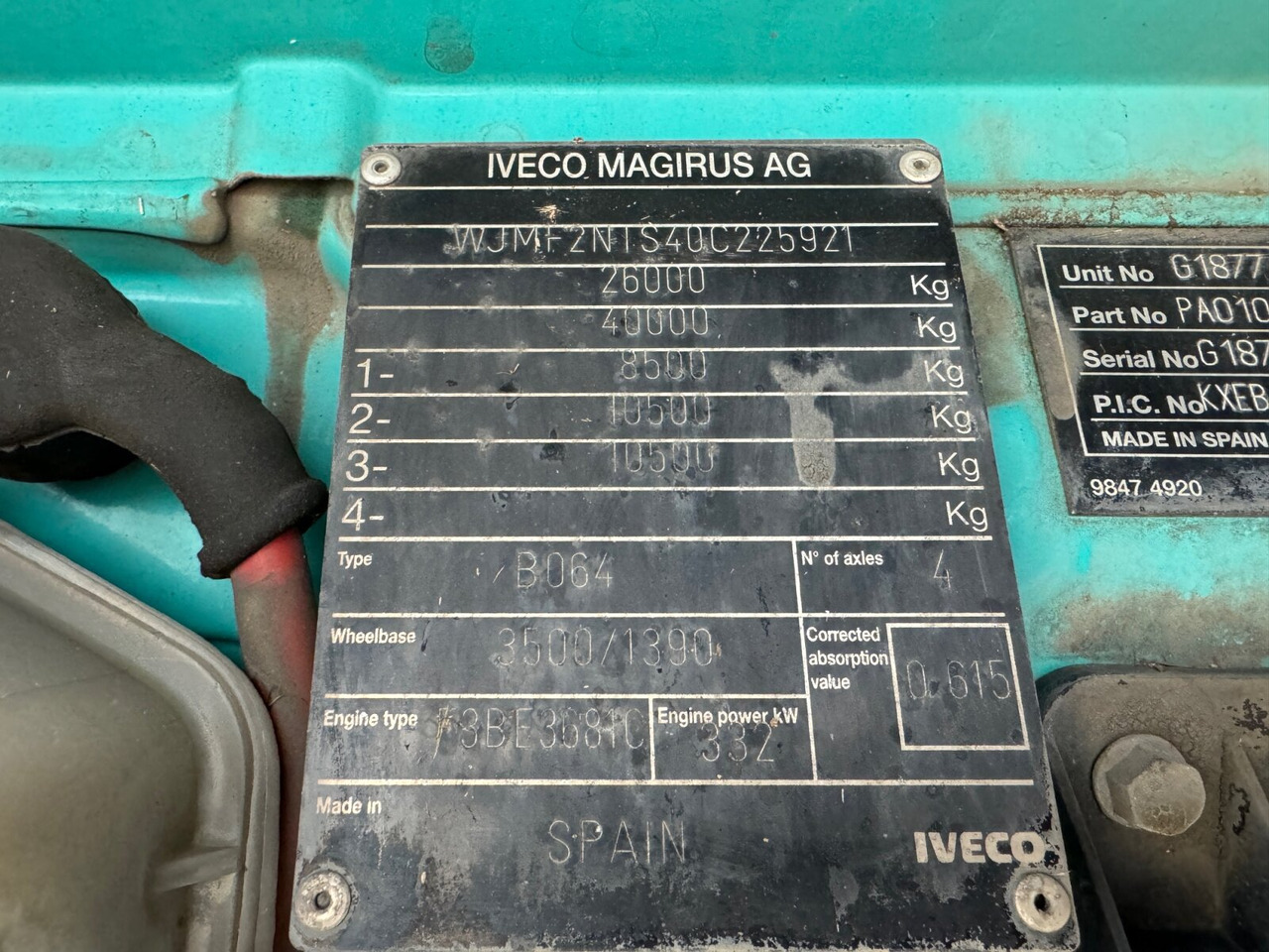 Trakker AD260T45W 6x6 Trakker AD260T45W 6x6 - Chasis camión: foto 5 Trakker AD260T45W 6x6 Trakker AD260T45W 6x6 - Chasis camión: foto 5