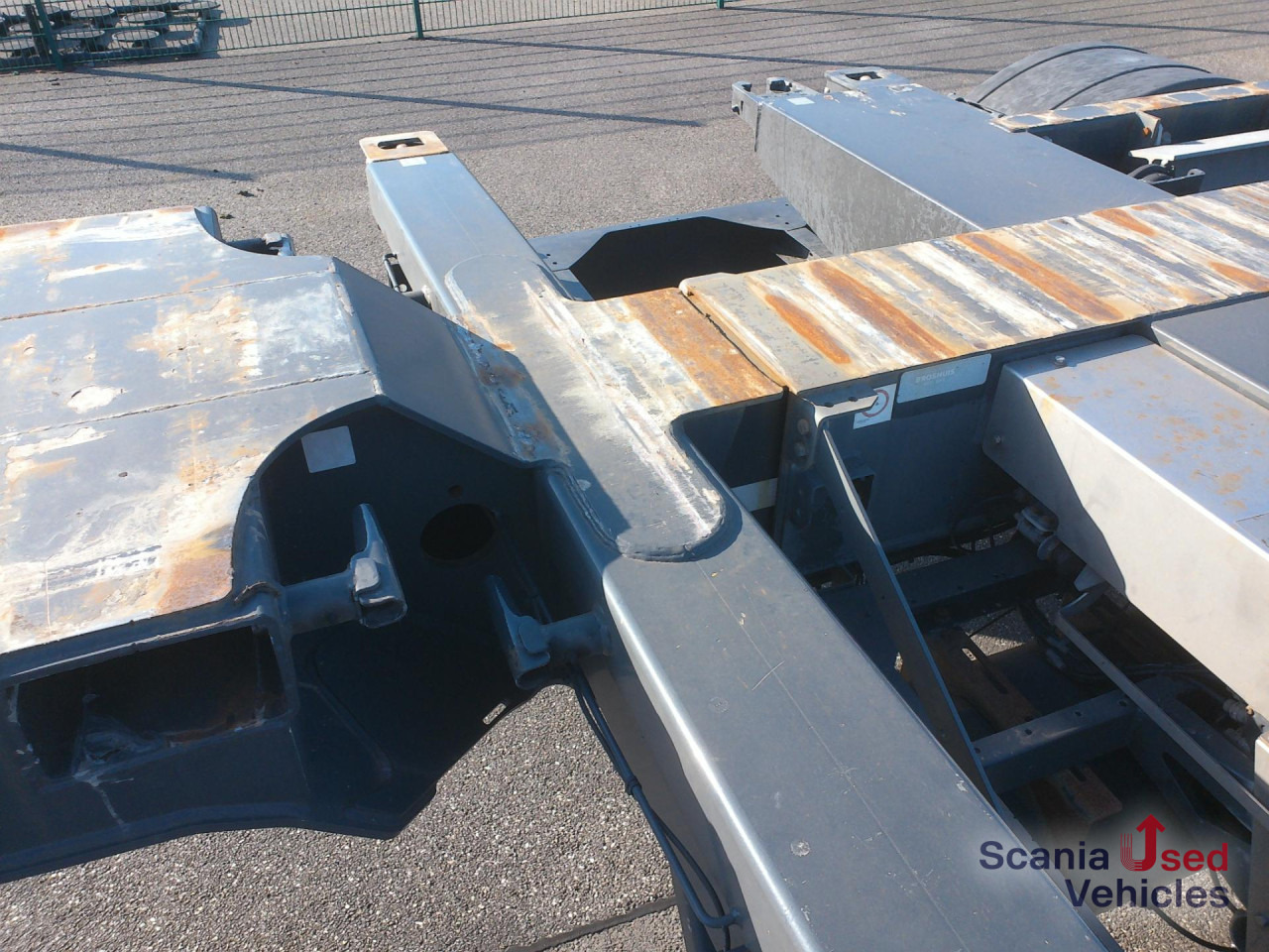 BROSHUIS Container Chassis 20-40-45 Fuss Lift - Portacontenedore/ Intercambiable semirremolque: foto 5 BROSHUIS Container Chassis 20-40-45 Fuss Lift - Portacontenedore/ Intercambiable semirremolque: foto 5
