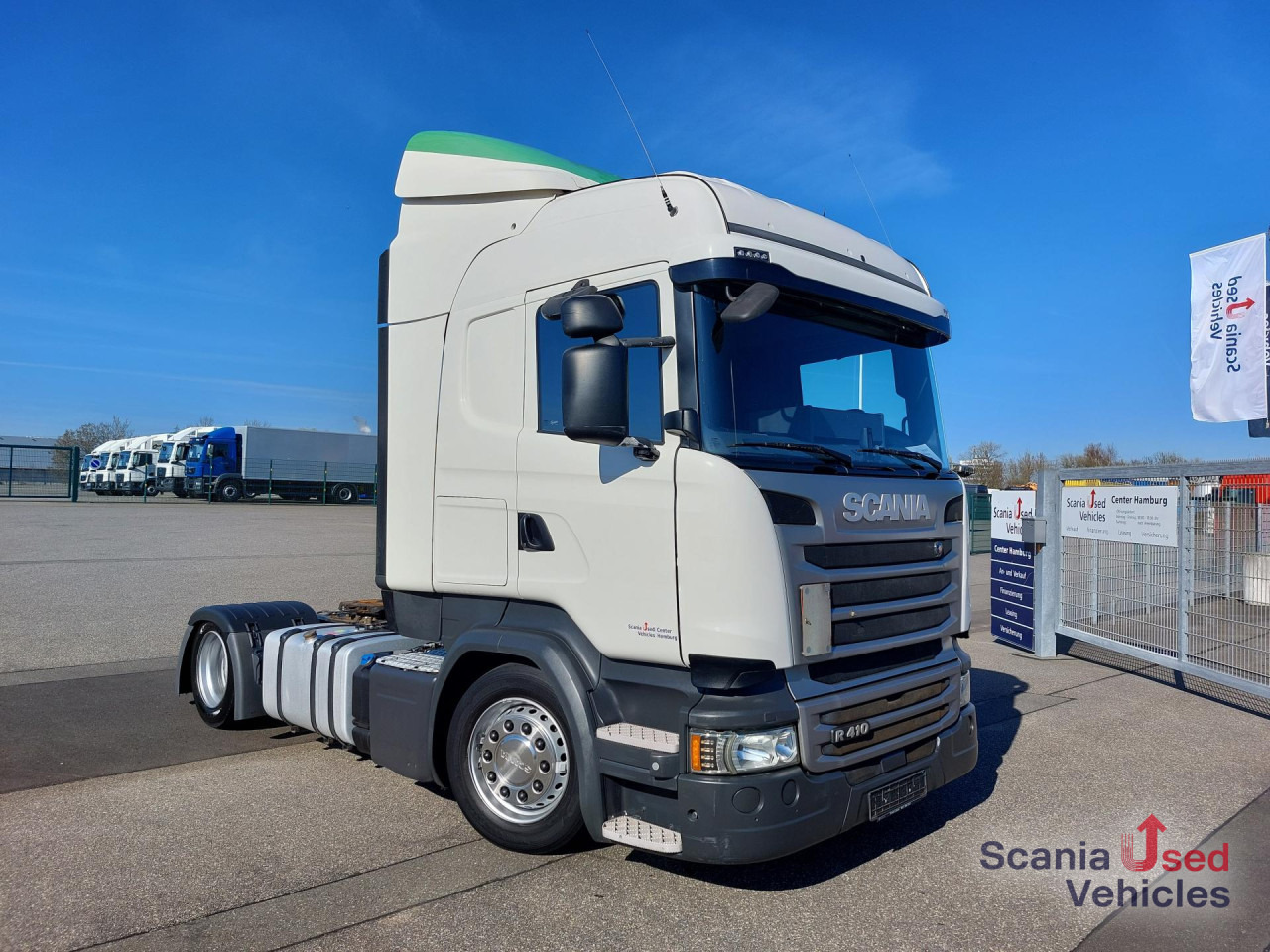 SCANIA R 410 LA4x2MEB ERST 549tkm,Volumen,XENON,Standklim - Cabeza tractora: foto 1 SCANIA R 410 LA4x2MEB ERST 549tkm,Volumen,XENON,Standklim - Cabeza tractora: foto 1