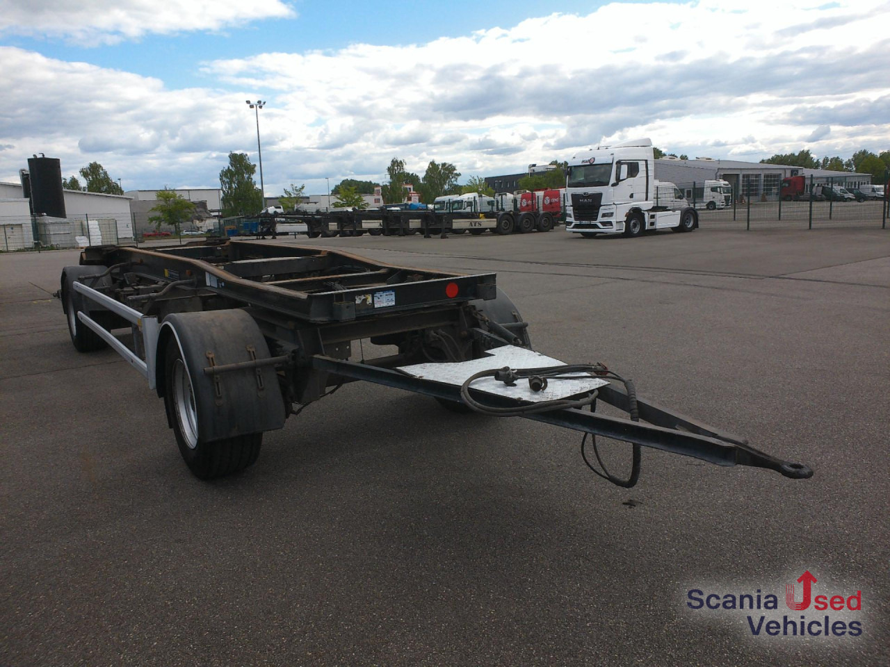 Remolque multilift/ Portacontenedores de cadenas HUEFFERMANN HSA 1870LS f. Abrollbehälter Top !!!: foto 8