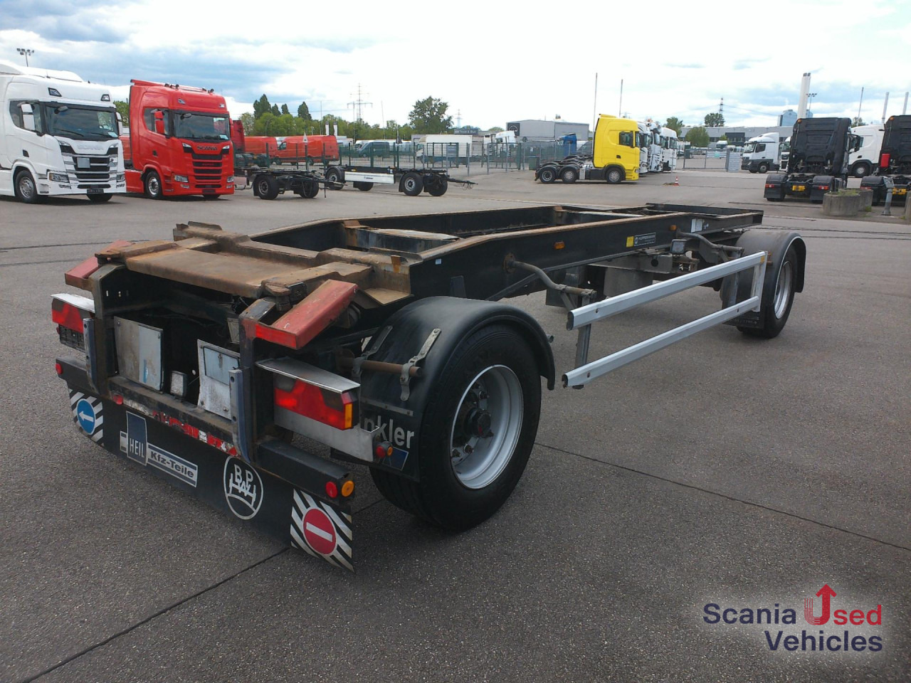 Remolque multilift/ Portacontenedores de cadenas HUEFFERMANN HSA 1870LS f. Abrollbehälter Top !!!: foto 11