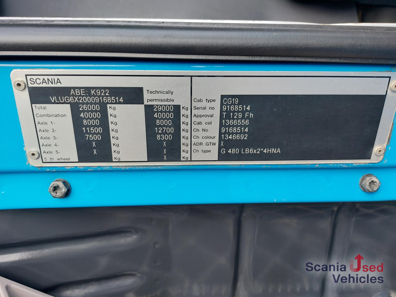 SCANIA G 480 LB6x2*4HNA Meiler RK2070 - Multibasculante camión: foto 5 SCANIA G 480 LB6x2*4HNA Meiler RK2070 - Multibasculante camión: foto 5