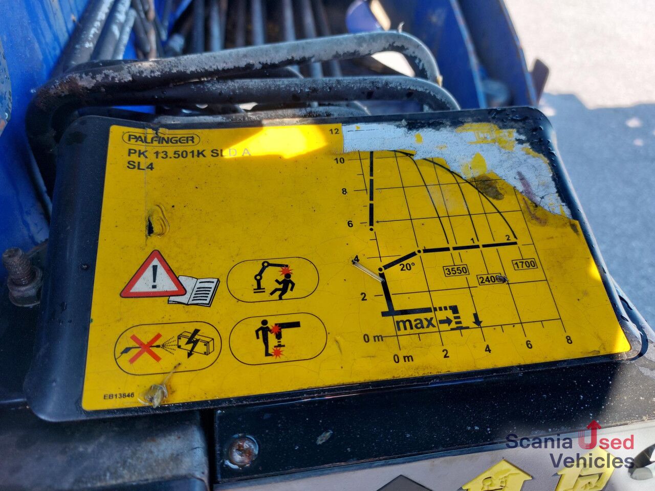 SCANIA R 450 B6x2*4NB Kran Palfinger PK13.501K SLD - Camión grúa, Camión caja abierta: foto 2 SCANIA R 450 B6x2*4NB Kran Palfinger PK13.501K SLD - Camión grúa, Camión caja abierta: foto 2