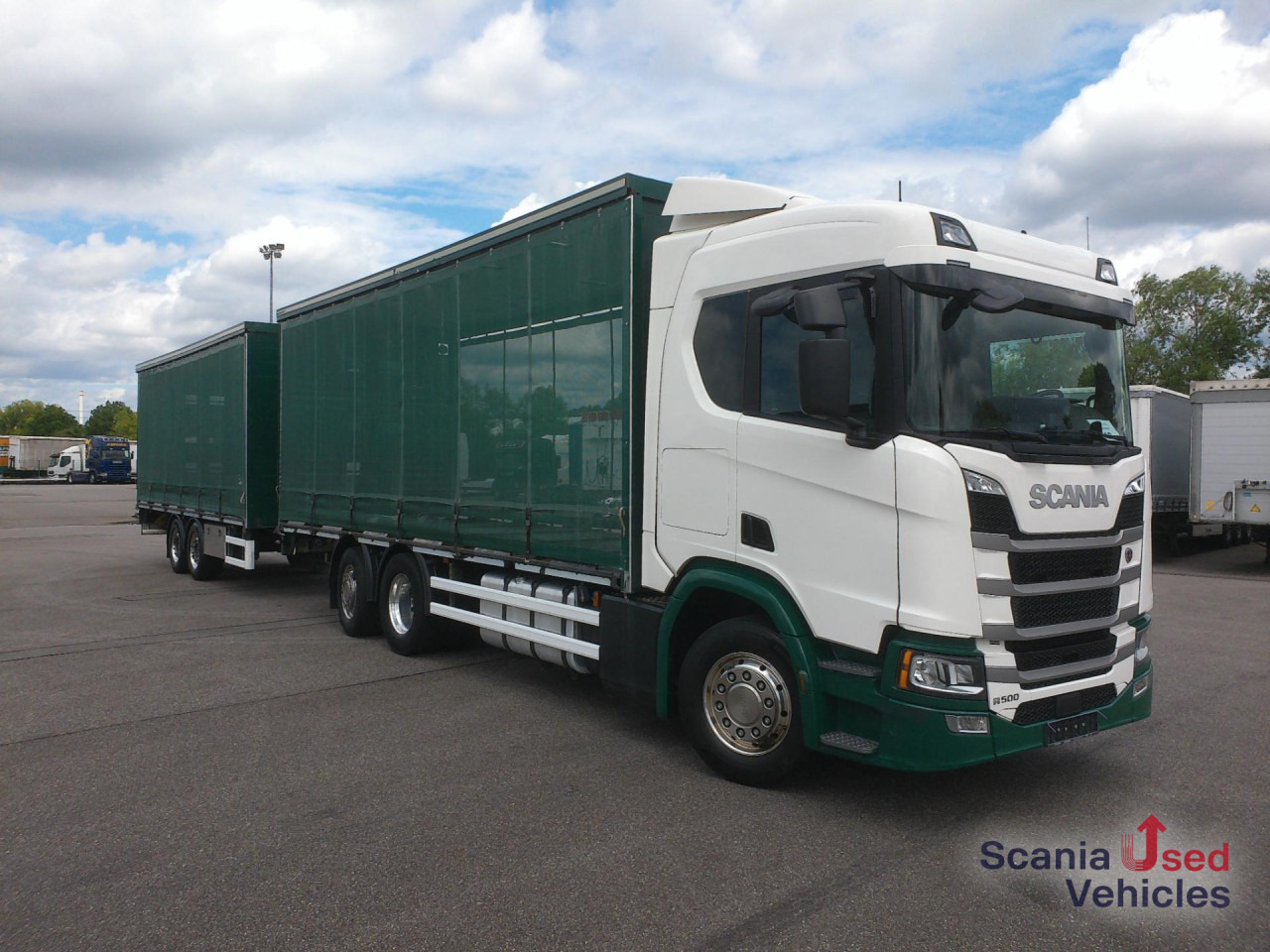 SCANIA R 500 B6x2*4NA NUR 421 TKM!!! Lenk Lift Achse - Chasis camión: foto 1 SCANIA R 500 B6x2*4NA NUR 421 TKM!!! Lenk Lift Achse - Chasis camión: foto 1