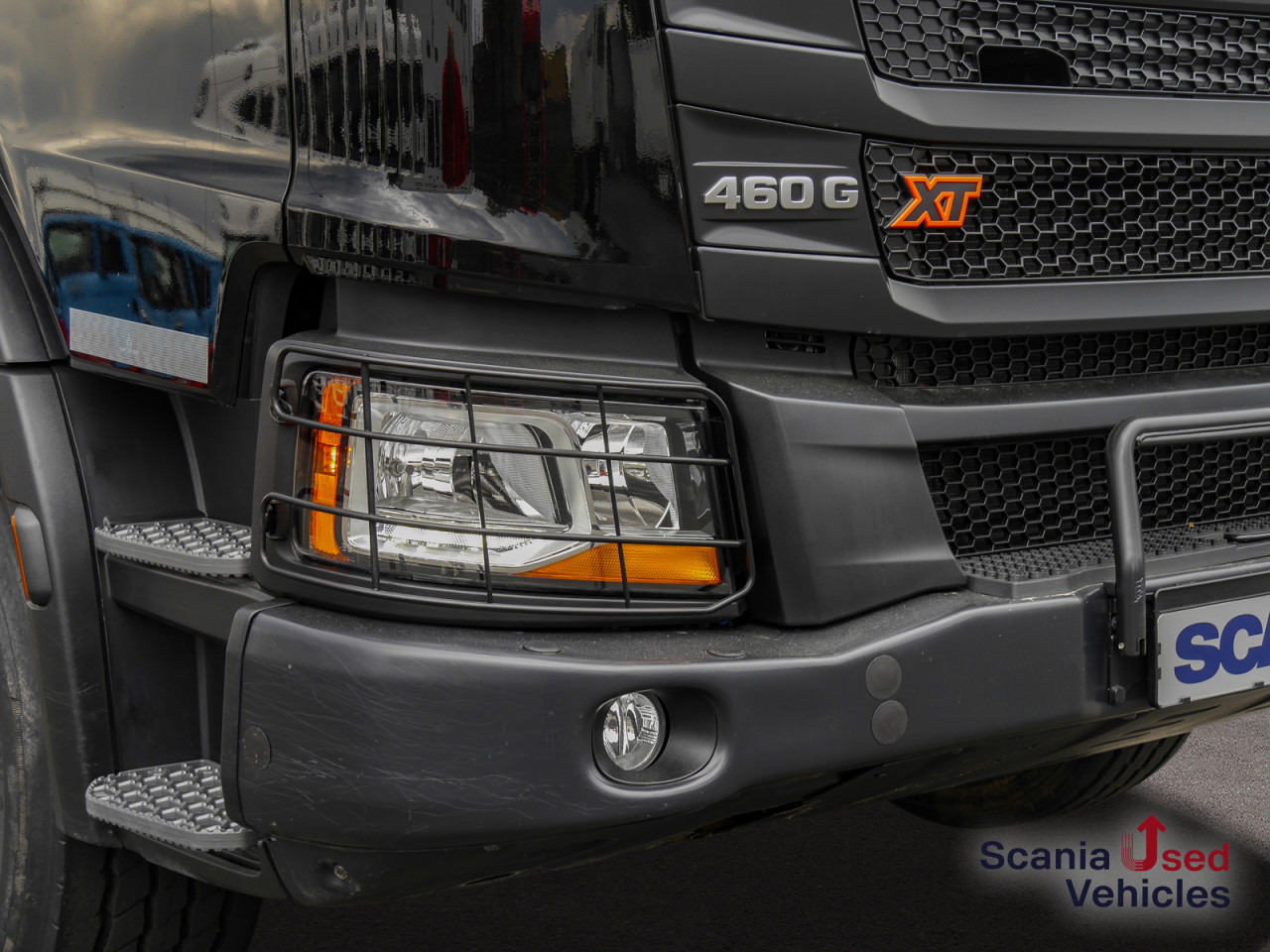 Volquete camión SCANIA G 460 B8x4HZ XT - Meiller D421 / Bordmatik -: foto 11