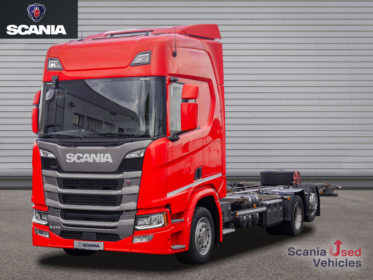 SCANIA R 410 B6x2*4LB Jumbo, Lenkachse, Standklima - Portacontenedore/ Intercambiable camión: foto 1 SCANIA R 410 B6x2*4LB Jumbo, Lenkachse, Standklima - Portacontenedore/ Intercambiable camión: foto 1