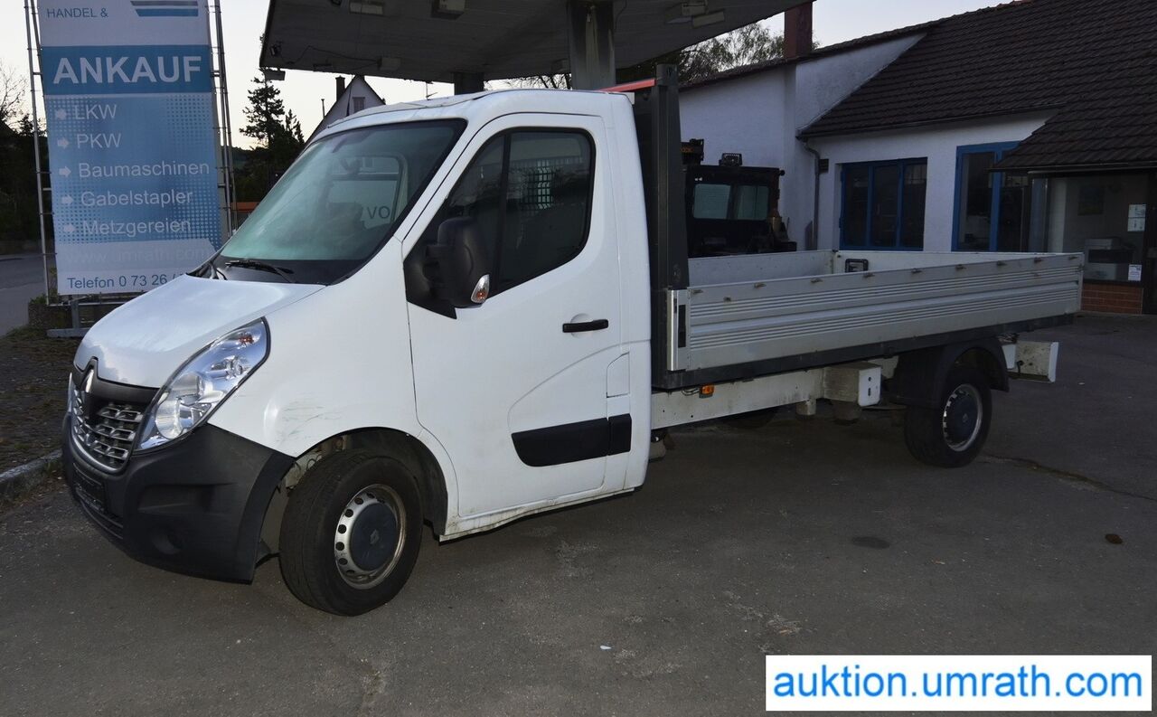 RENAULT Master 2,3 DCI 170 PS 3,5 to Kleintransporter Pritsche Klima EURO 6 - Camión: foto 2 RENAULT Master 2,3 DCI 170 PS 3,5 to Kleintransporter Pritsche Klima EURO 6 - Camión: foto 2