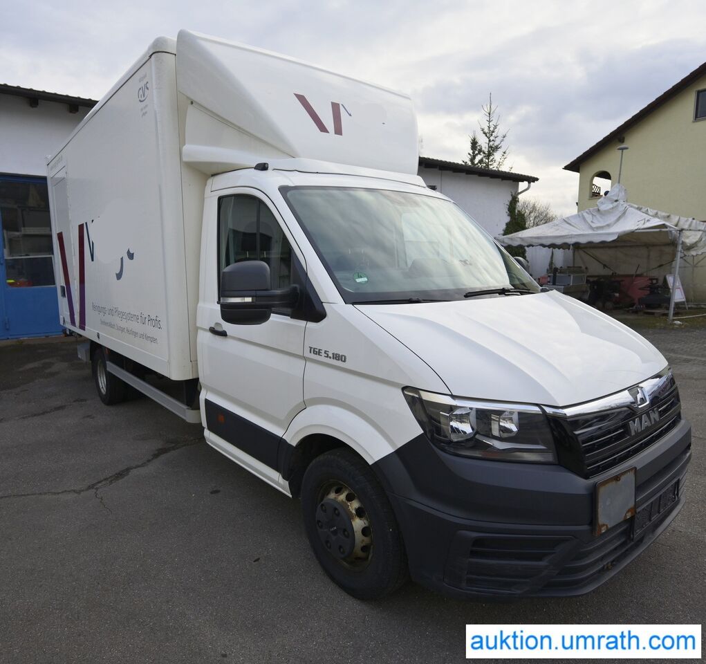 MAN TGE 5.180 Koffer mit Ladebordwand Klima - Camión caja cerrada: foto 3 MAN TGE 5.180 Koffer mit Ladebordwand Klima - Camión caja cerrada: foto 3