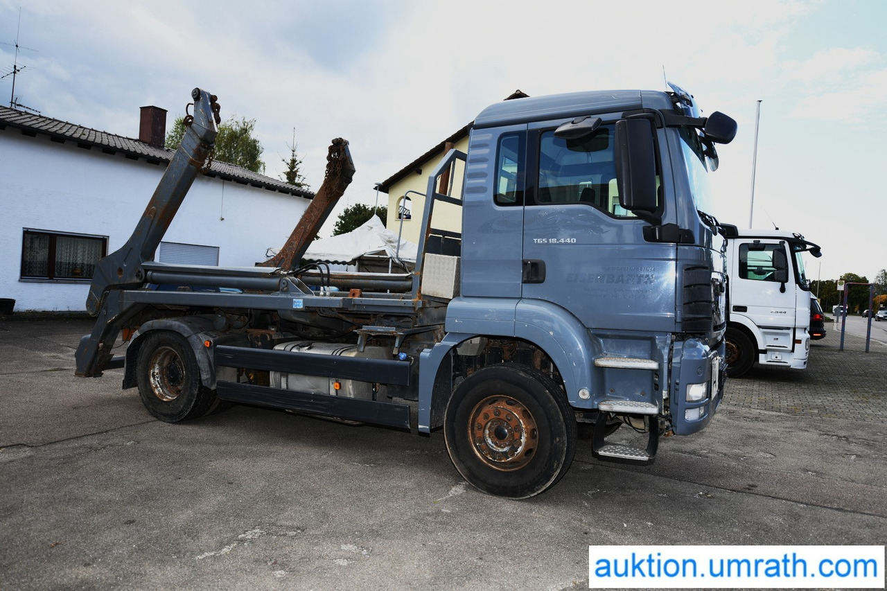 MAN TGS 18.440 / 4 x 2 BL Absetzkipper Teleskopabsetzer EURO 5 - Portacontenedore/ Intercambiable camión: foto 3 MAN TGS 18.440 / 4 x 2 BL Absetzkipper Teleskopabsetzer EURO 5 - Portacontenedore/ Intercambiable camión: foto 3