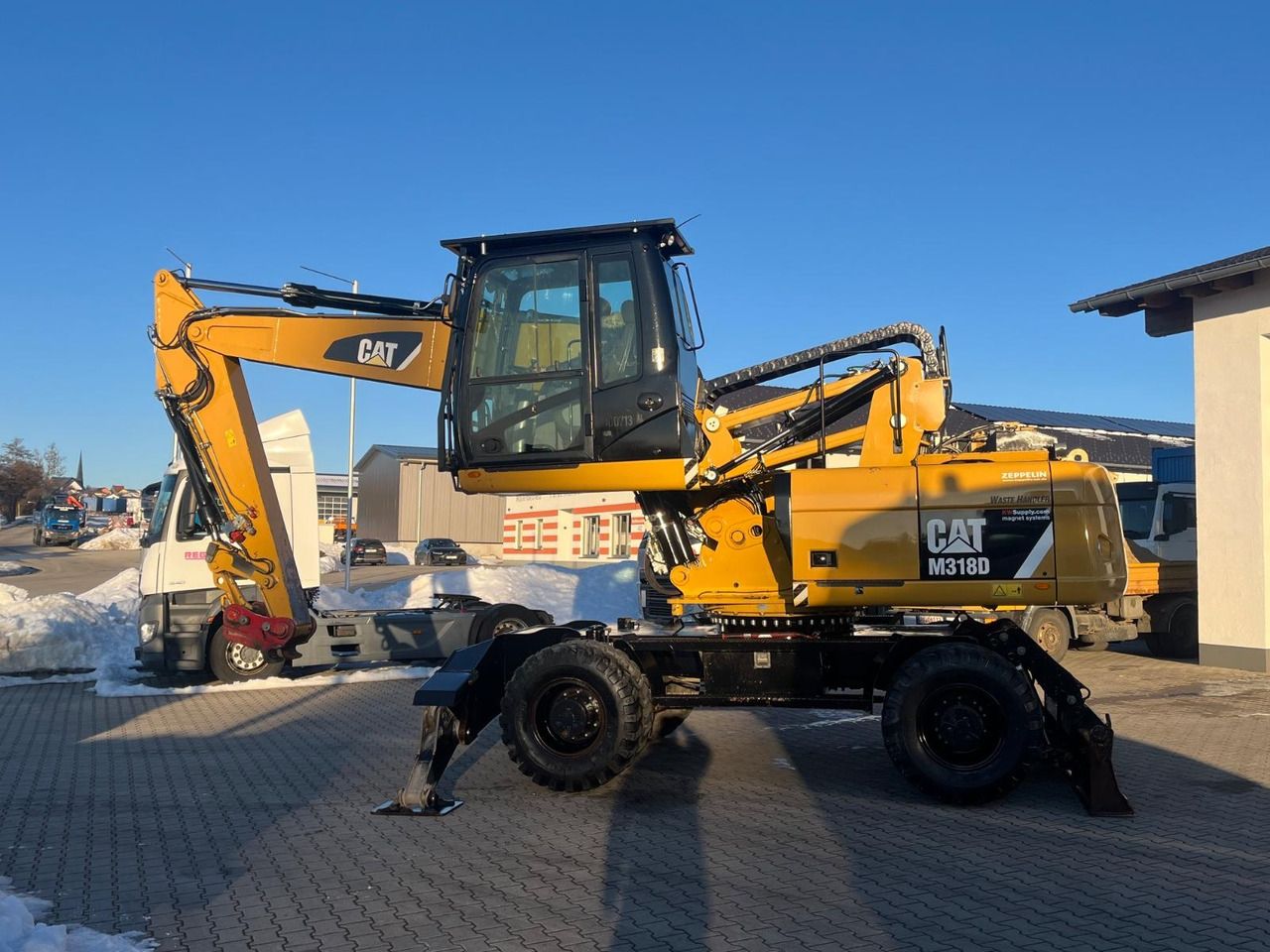 CAT M 318D HCR Abbruch Umschlag Verstellausleger - Excavadora de ruedas: foto 5 CAT M 318D HCR Abbruch Umschlag Verstellausleger - Excavadora de ruedas: foto 5