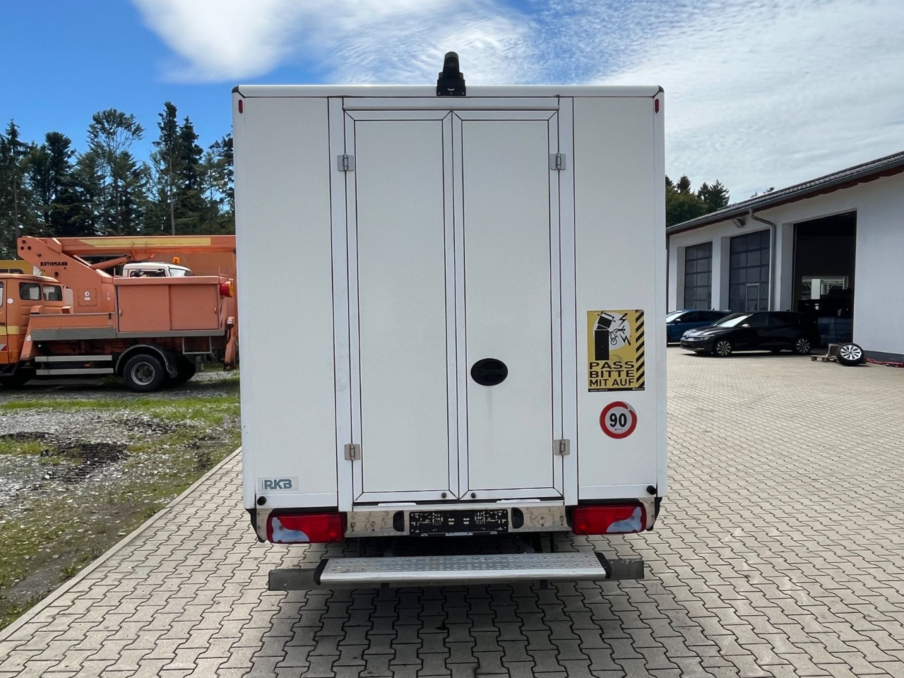 Furgoneta MAN TGE 5.180 RKB Koffer Turboladerschaden: foto 12