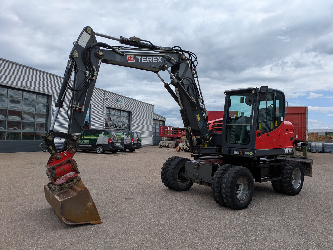 TEREX TW110 Mobilbagger Powertilt Rußpartikelfilter - Excavadora de ruedas: foto 1 TEREX TW110 Mobilbagger Powertilt Rußpartikelfilter - Excavadora de ruedas: foto 1