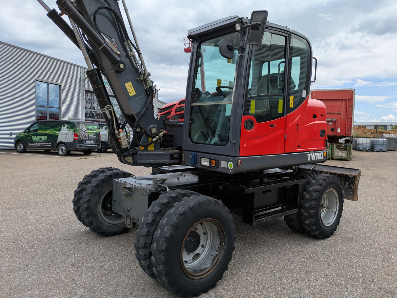 TEREX TW110 Mobilbagger Powertilt Rußpartikelfilter - Excavadora de ruedas: foto 2 TEREX TW110 Mobilbagger Powertilt Rußpartikelfilter - Excavadora de ruedas: foto 2