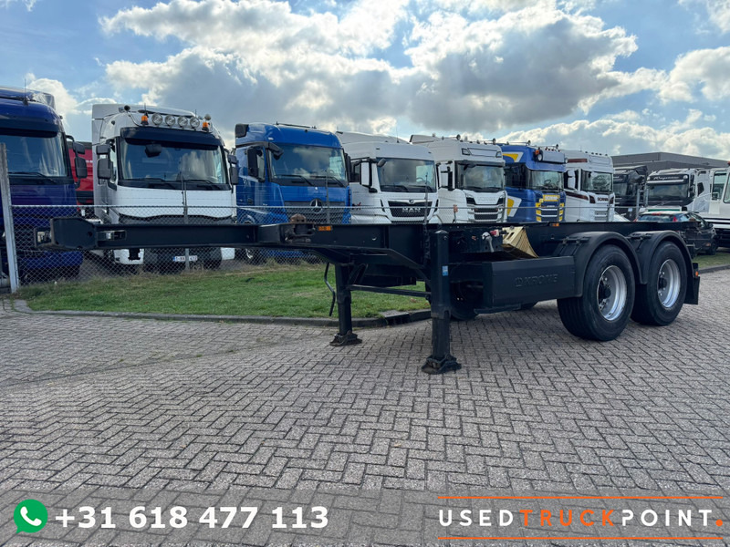 Krone 2-Axle / 20 FT Chassis / BPW / TUV: 2-2026 / Belgium Trailer - Portacontenedore/ Intercambiable semirremolque: foto 1 Krone 2-Axle / 20 FT Chassis / BPW / TUV: 2-2026 / Belgium Trailer - Portacontenedore/ Intercambiable semirremolque: foto 1