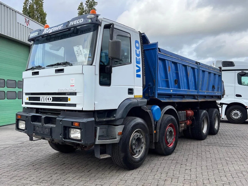 Iveco Eurotrakker 340E37 8x4, Manual injection, STEEL DUMPER, FULL SPRING - Volquete camión: foto 3 Iveco Eurotrakker 340E37 8x4, Manual injection, STEEL DUMPER, FULL SPRING - Volquete camión: foto 3