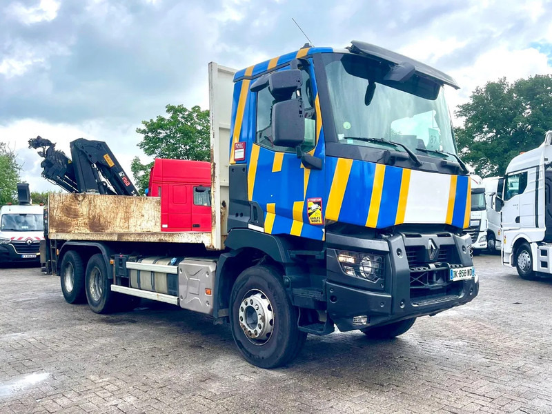 Renault C430 Bj 2018 HIAB X-HIDOU 18 8 RETARDER, WHEELBASE 4.35M, NAVI - Camión grúa: foto 2 Renault C430 Bj 2018 HIAB X-HIDOU 18 8 RETARDER, WHEELBASE 4.35M, NAVI - Camión grúa: foto 2