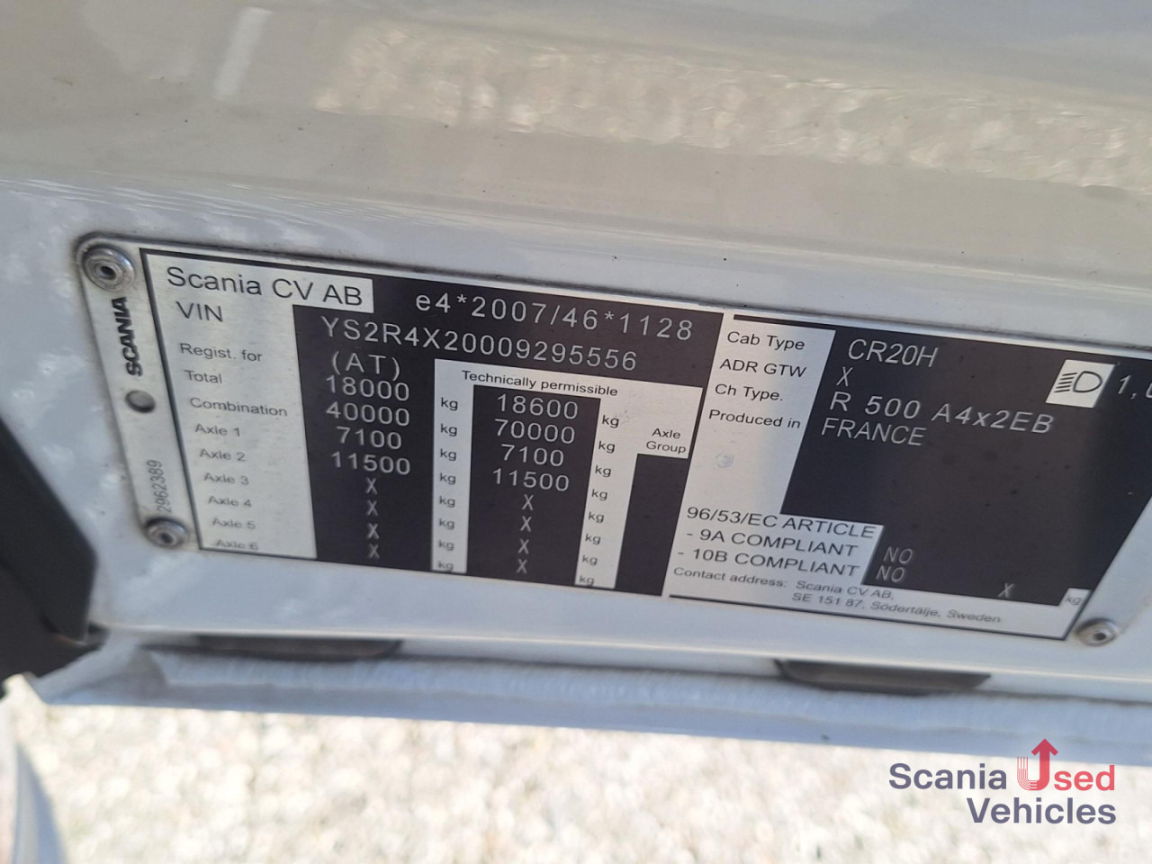 SCANIA R 500 A4x2EB Lowliner Smart 2 !! - Cabeza tractora: foto 4 SCANIA R 500 A4x2EB Lowliner Smart 2 !! - Cabeza tractora: foto 4