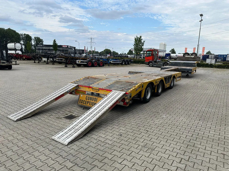 Broshuis E-2190/27 lowloader, wheel well, 4,1m extendable, steering axle - Góndola rebajadas semirremolque: foto 4 Broshuis E-2190/27 lowloader, wheel well, 4,1m extendable, steering axle - Góndola rebajadas semirremolque: foto 4