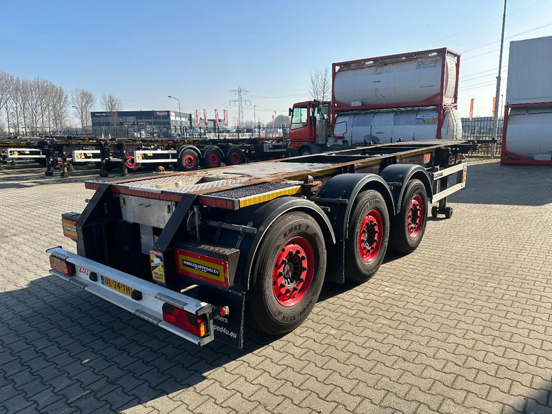 Portacontenedore/ Intercambiable semirremolque Burg 20FT / 20FT SWAP ADR, 3.690kg, SAF INTRADISC, 2 liftassen, APK/ADR: 9/2025: foto 6