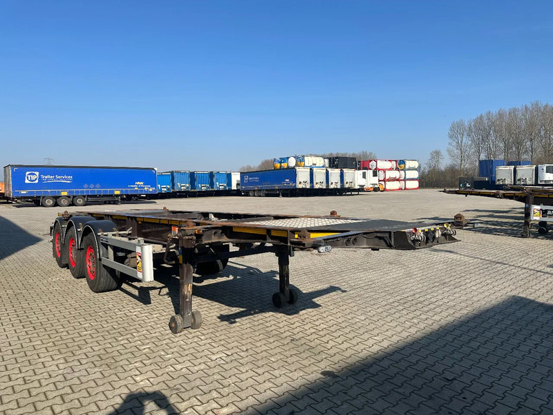 Portacontenedore/ Intercambiable semirremolque Burg 20FT / 20FT SWAP ADR, 3.690kg, SAF INTRADISC, 2 liftassen, APK/ADR: 9/2025: foto 7