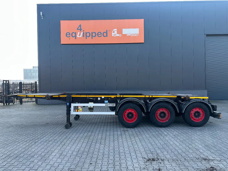 Burg 20FT / 20FT SWAP ADR (EX/II, EX/III, FL, AT) Chassis, 3.690kg, SAF INTRADISC, 2x Liftaxle, NL-chassis - Portacontenedore/ Intercambiable semirremolque: foto 2 Burg 20FT / 20FT SWAP ADR (EX/II, EX/III, FL, AT) Chassis, 3.690kg, SAF INTRADISC, 2x Liftaxle, NL-chassis - Portacontenedore/ Intercambiable semirremolque: foto 2