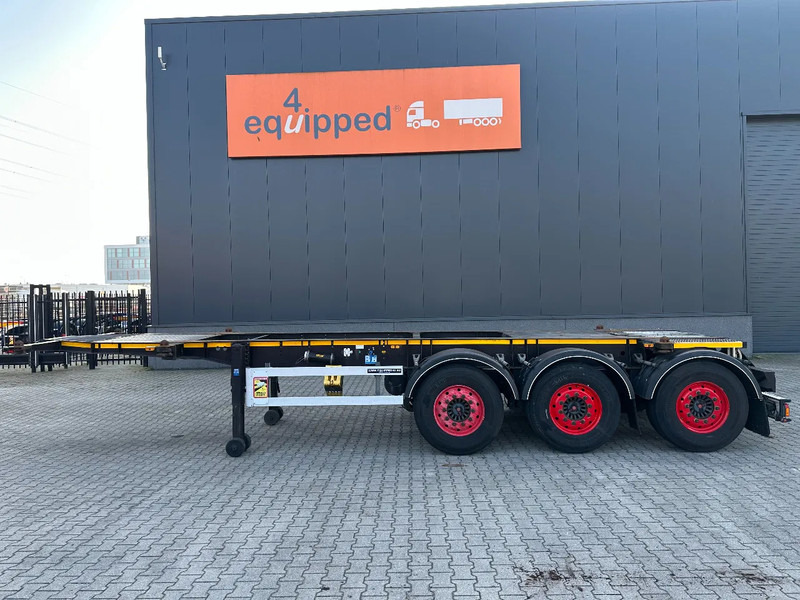 Burg 20FT + 20FT SWAP ADR (EX/II, EX/III, FL, AT) Chassis, empty weight: 3.690kg, SAF INTRADISC, 2x Liftaxle, NL-chassis - Portacontenedore/ Intercambiable semirremolque: foto 2 Burg 20FT + 20FT SWAP ADR (EX/II, EX/III, FL, AT) Chassis, empty weight: 3.690kg, SAF INTRADISC, 2x Liftaxle, NL-chassis - Portacontenedore/ Intercambiable semirremolque: foto 2