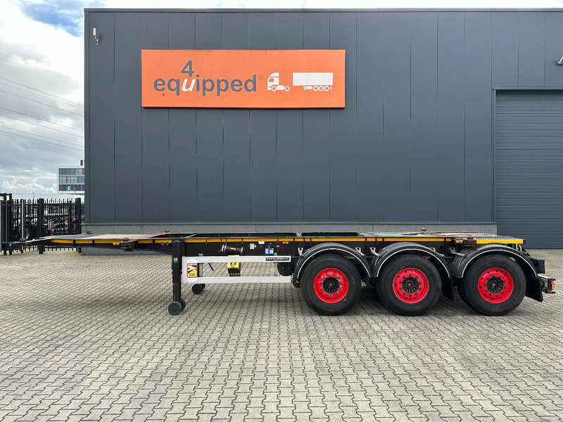 Burg 20FT / 20FT SWAP ADR (EX/II, EX/III, FL, AT), Leergewicht : 3.690kg, SAF INTRADISC, 2x Liftachse, NL-Chassis, APK/ADR: 10-2025 - Portacontenedore/ Intercambiable semirremolque: foto 2 Burg 20FT / 20FT SWAP ADR (EX/II, EX/III, FL, AT), Leergewicht : 3.690kg, SAF INTRADISC, 2x Liftachse, NL-Chassis, APK/ADR: 10-2025 - Portacontenedore/ Intercambiable semirremolque: foto 2