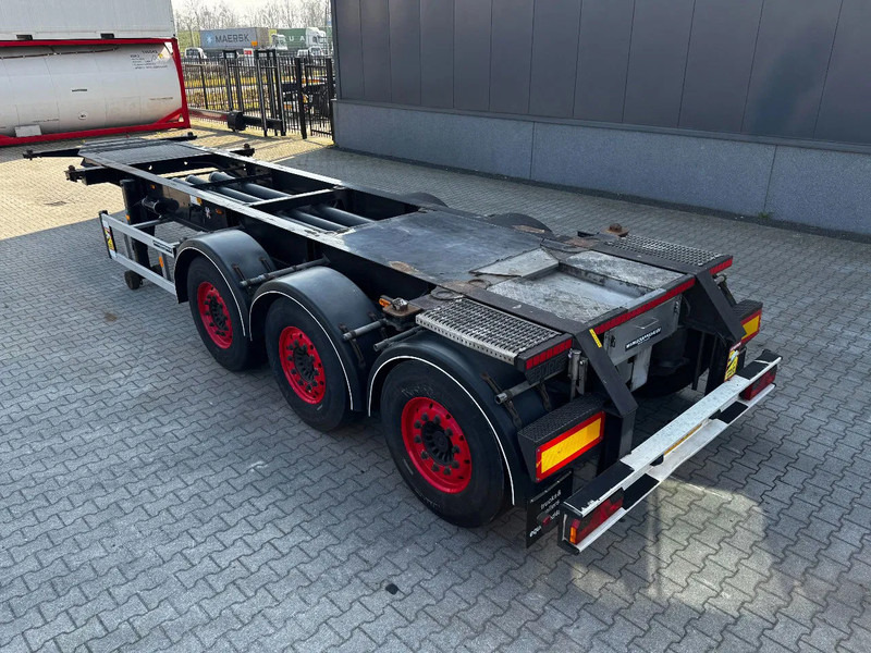 Burg 20FT/3-axles, SAF INTRADISC, ADR (EXII, EXII, FL, AT), 2x LIFTAXLE, NL-Chassis - Portacontenedore/ Intercambiable semirremolque: foto 5 Burg 20FT/3-axles, SAF INTRADISC, ADR (EXII, EXII, FL, AT), 2x LIFTAXLE, NL-Chassis - Portacontenedore/ Intercambiable semirremolque: foto 5