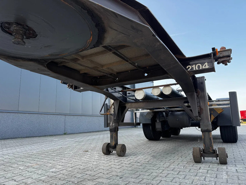 Portacontenedore/ Intercambiable semirremolque Burg 20FT/3-axles, SAF INTRADISC, ADR (EXII, EXII, FL, AT), 2x LIFTAXLE, NL-Chassis: foto 18