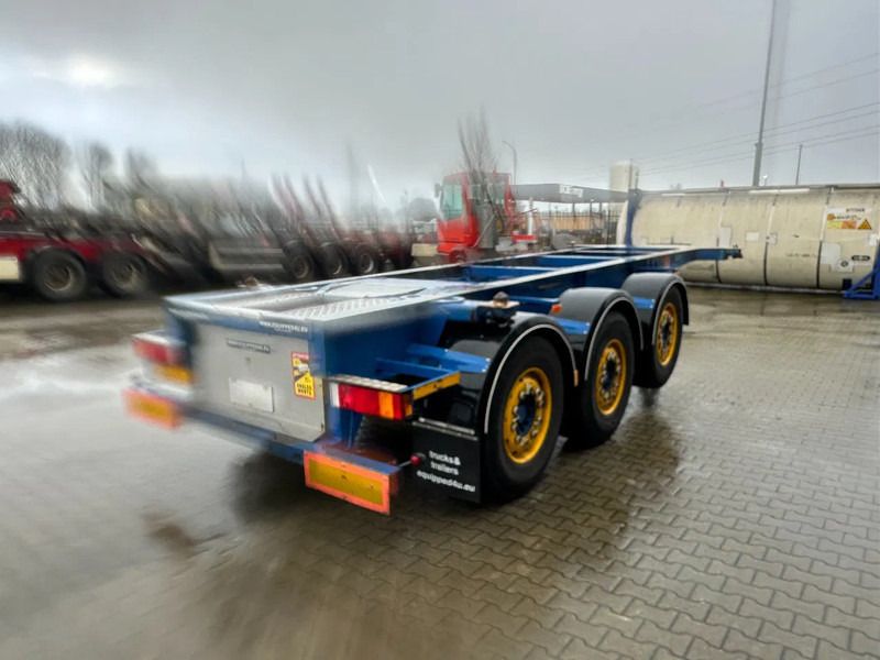 Burg 20FT/3-axles / empty weight: 3.290kg / SAF DISC / ADR (EXII, EXII, FL, OX, AT) / LIFTAXLE / NL-Chassis - Portacontenedore/ Intercambiable semirremolque: foto 3 Burg 20FT/3-axles / empty weight: 3.290kg / SAF DISC / ADR (EXII, EXII, FL, OX, AT) / LIFTAXLE / NL-Chassis - Portacontenedore/ Intercambiable semirremolque: foto 3