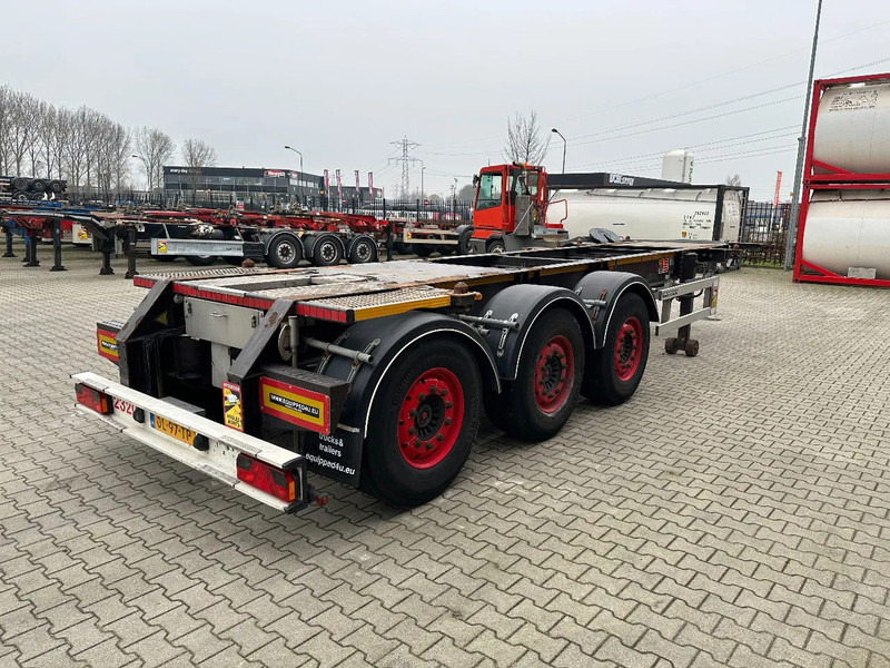 Burg 20FT ADR (EX/II, EX/III, FL, AT) Chassis, Leergewicht : 3.690kg, SAF INTRADISC, 2x Liftachse, NL-Chassis - Portacontenedore/ Intercambiable semirremolque: foto 3 Burg 20FT ADR (EX/II, EX/III, FL, AT) Chassis, Leergewicht : 3.690kg, SAF INTRADISC, 2x Liftachse, NL-Chassis - Portacontenedore/ Intercambiable semirremolque: foto 3