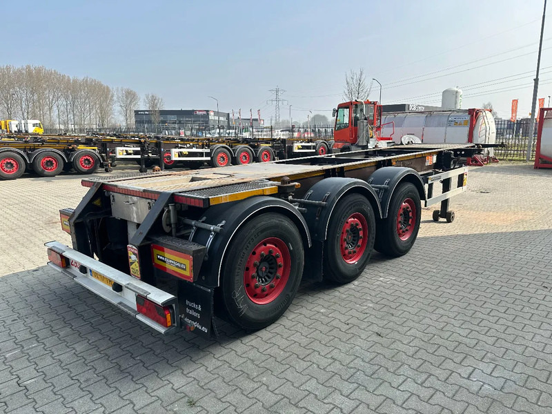 Burg 20FT ADR (EX/II, EX/III, FL, AT) Chassis, Leergewicht : 3.690kg, SAF INTRADISC, 2x Liftachse, NL-Chassis - Portacontenedore/ Intercambiable semirremolque: foto 3 Burg 20FT ADR (EX/II, EX/III, FL, AT) Chassis, Leergewicht : 3.690kg, SAF INTRADISC, 2x Liftachse, NL-Chassis - Portacontenedore/ Intercambiable semirremolque: foto 3